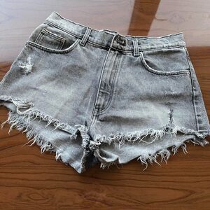 Zara denim shorts  Size 6